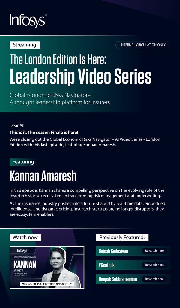 Infosys Leadership Video Series Figma design