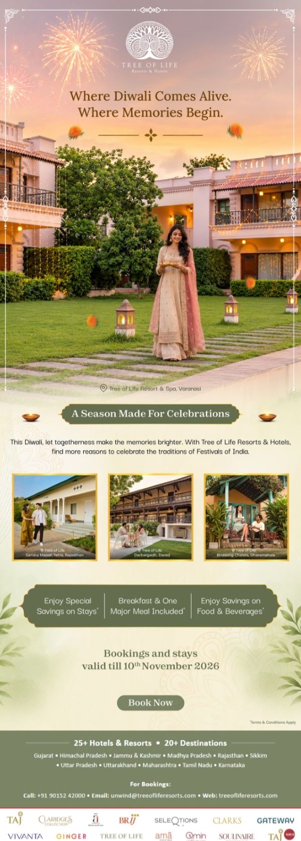 TOL Diwali 2026 festive campaign email preview