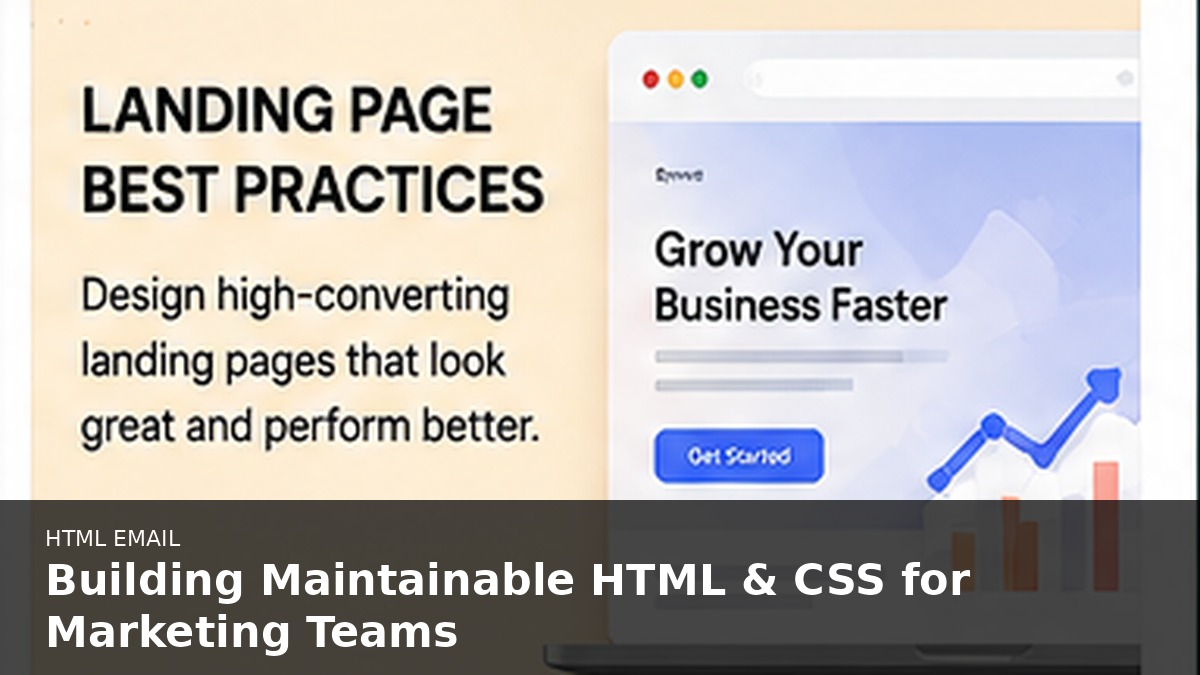 Building Maintainable HTML & CSS for Marketing Teams
