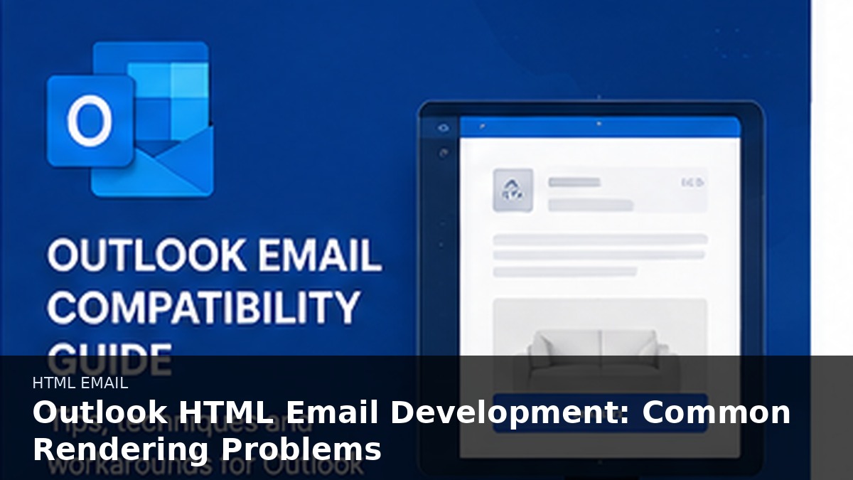 Outlook HTML Email Development: Common Rendering Problems